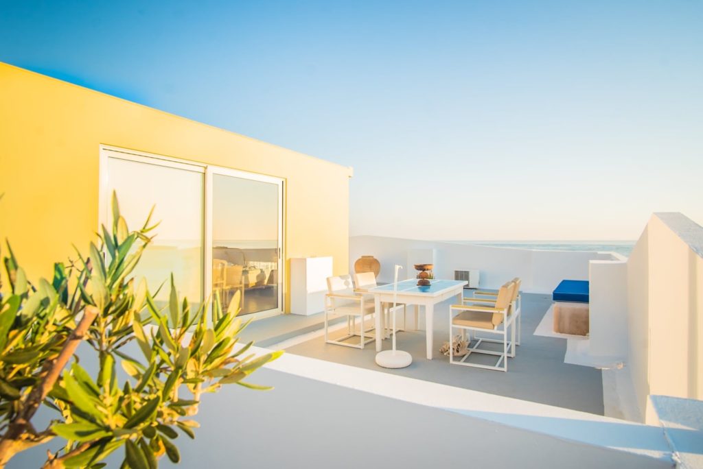 Roof Top Suites. Parthenis Beach, Suites by the Sea